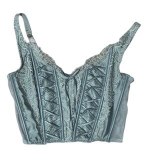 Victoria's Secret Blue Lace Bra